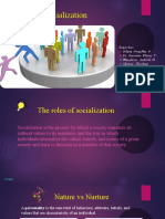 GS Report The Roles of Socialization