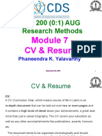 DS200 Module7-CVResume Yalavarthy