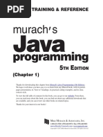 Book Review - Murach's Java Programming, 5th Edition