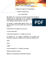 Ul 711 - Rating and Testing of Fire Extinguishers Pruebas de Fuego