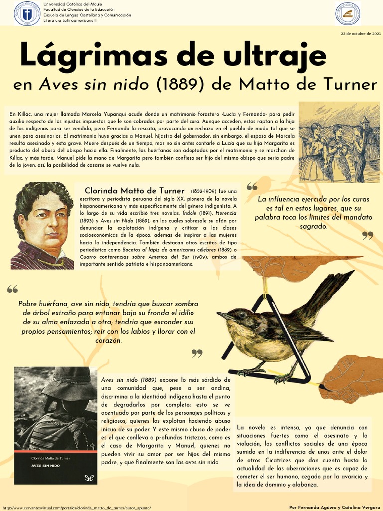 Aves Sin Nido Clorinda Matto De Turner Pdf