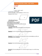 Bài 1. Đại cương về đường thẳng - mp p1- câu hỏi