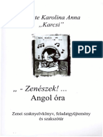 Edited. Fekete Karolina Anna Zenészek... Angolóra - Szerk