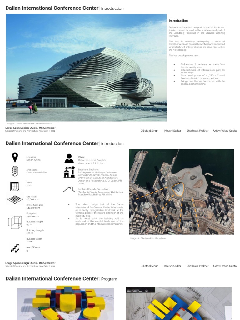 Group 1 Structural Case Study Dalian Pdf Architectural Design