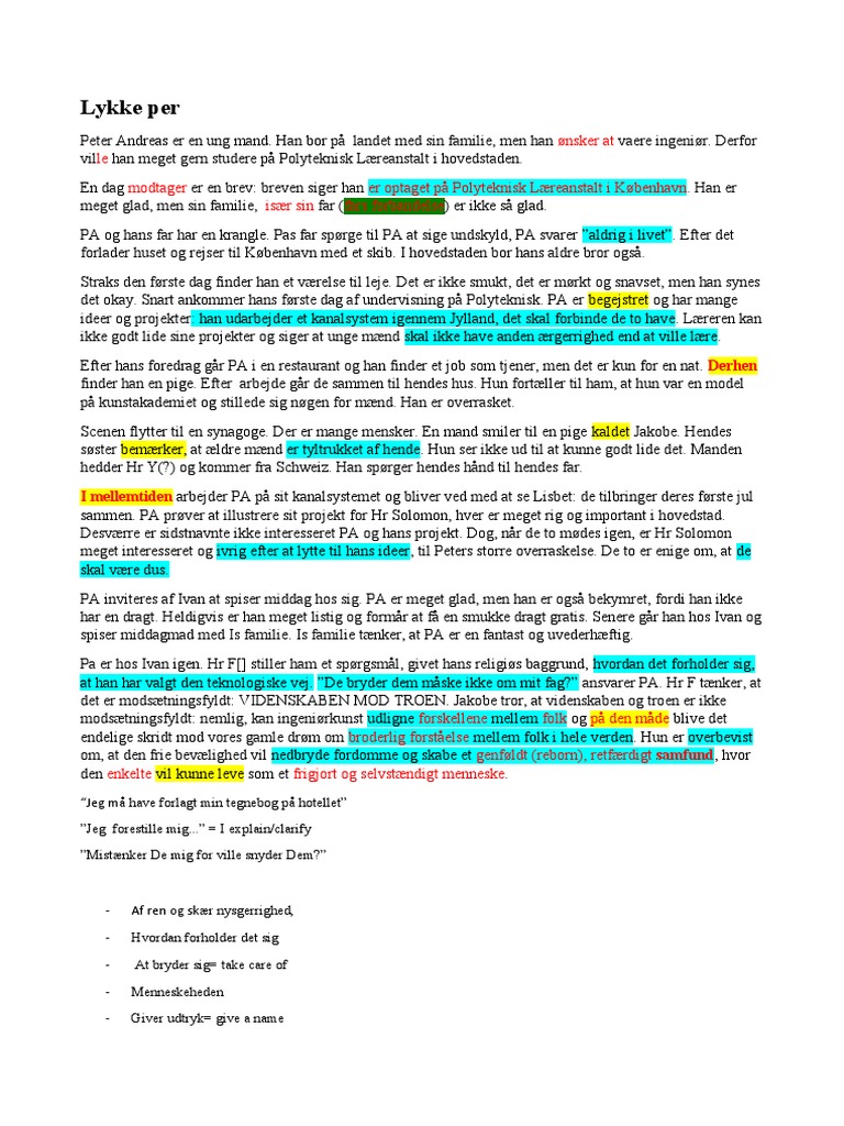 Lykke Per - Danish Practice | PDF