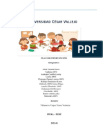 Segundo Avance Del Plan de Intervencion Grupo de Karen Hidalgo