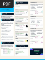 Plotly Express Cheat Sheet