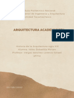 Arq. Academicista