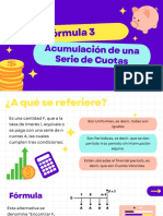 Presentación Fórmula 3 - Acumulación de Una Serie de Cuotas