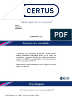 Ejemplo para La Elaboración Del Argumento