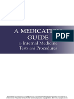 Medication Guide: Internal Medicine Tests Procedures