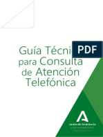 Guia Consulta Telefónica Junta de Andalucía