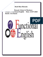 Final Paper (Functional English)