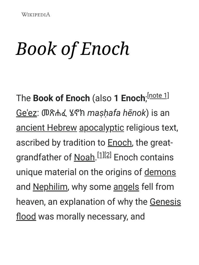 The Judgement of the Watchers (Book of Enoch Explained) [Chapters 12-14] 