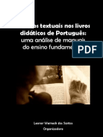 Gêneros textuais nos livros didáticos de Português (Santos) - 2011
