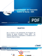 Generalidades Del ISR NAF 16-08-2022