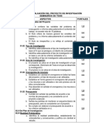 Criterios de Evaluación Del Proyecto de Investigación Actualizado