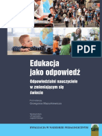 Edukacja Jako Odpowiedz