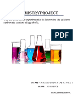 Chemistry Investigatory File 11