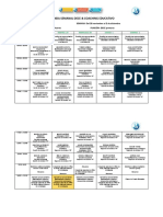 28 Al 2 de Noviembre Agenda Semanal