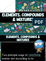 Elements Compounds Mixtures Slide Show TPT