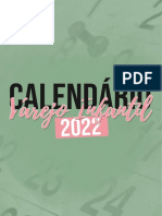 Calendário infantil 2022