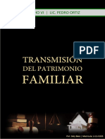 Transmisión Del Patrimonio Familiar