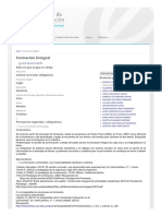 Guía de Formación Integral 2018-2019