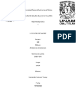 Práctica 4 Leyes de Kirchhoff