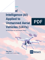 Artificial Intelligence Applied To Unmanned Aerial Vehicles and Its Impact On Humanitarian Action - May 2020