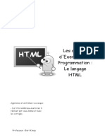 Cours+de+HTML+ +exercices+et+corrections