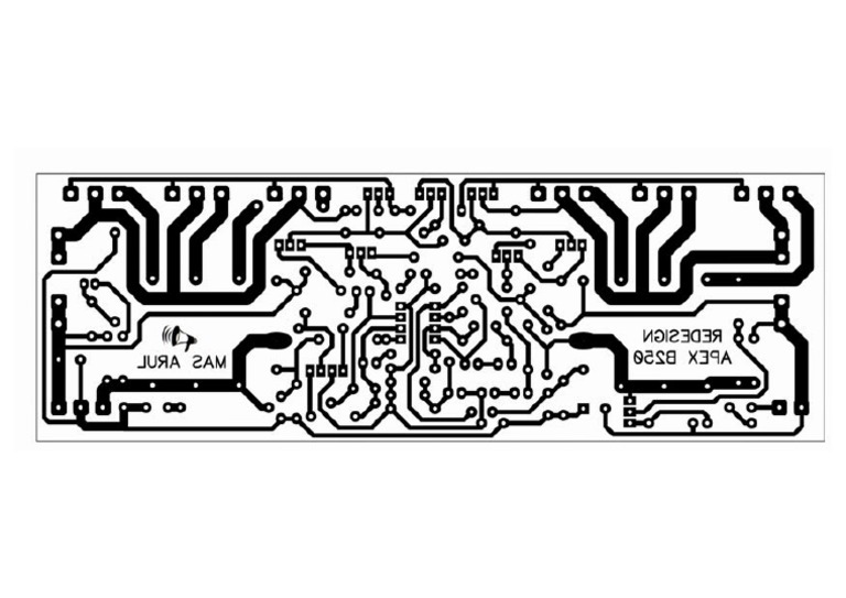 PCB Design Power Amplifier Apex b250 PDF