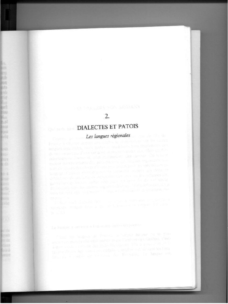 Walter Ch2Dialectes Et Patois PDF