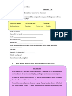 Diagnostic Test_5thGrade