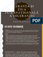 Toleranța