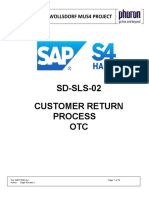 SD-SLS-02 - Customer Return Process - OTC