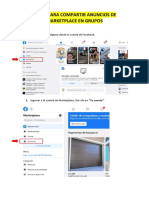 Guía 3 - Pasos para Compartir Anuncios de Marketplace en Grupos