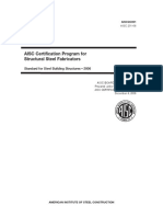 AISC 201-06 AISC Certification Program for Structural Steel Fabricators-Standard for Steel Building Structures-2006