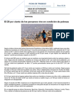 Ficha 33 La Pobreza en El Perú