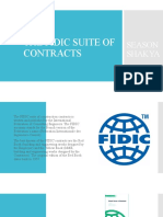 The Fidic Suite of Contracts