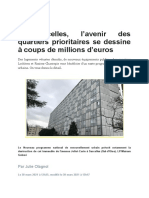 Le Parisien - A Sarcelles, L'avenir Des Quartiers Prioritaires Se Dessine À Coups de Millions D'euros