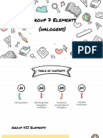 Chemistry Group VII Elements