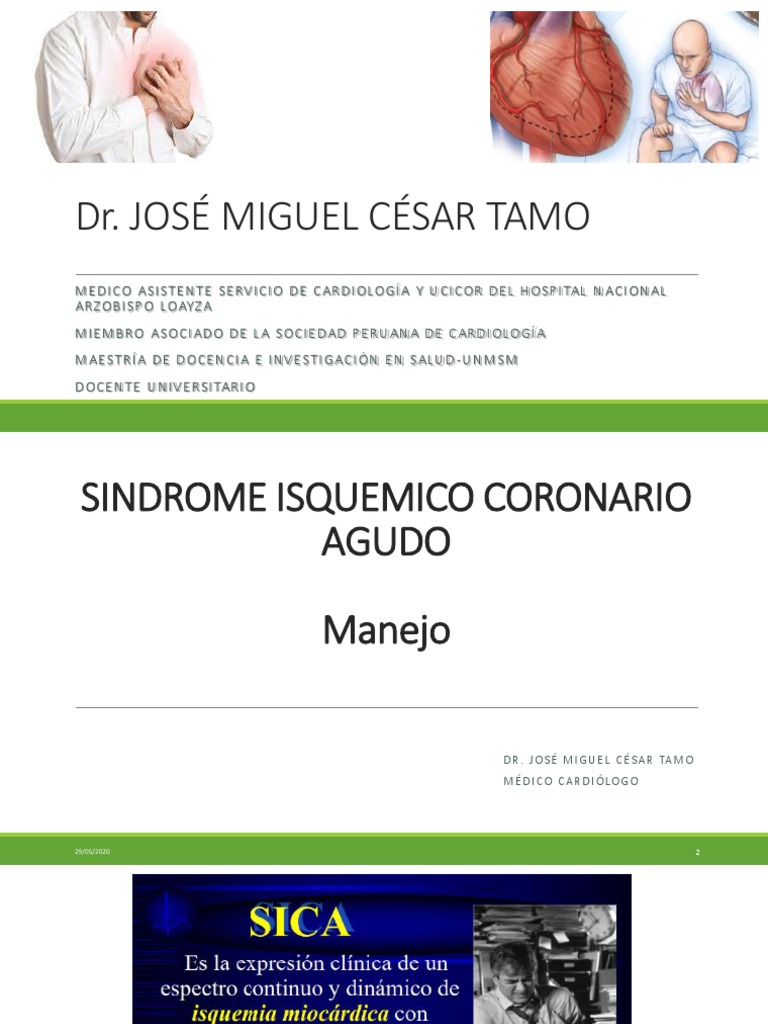 Clase Upsjb 2020 Sica | Descargar gratis PDF | Infarto de miocardio ...