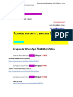 Apuntes Álgebra Lineal para Ciencias Administrativas Semana 1 - CUN