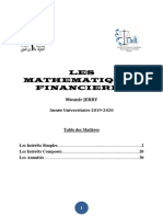 Math Finanancier