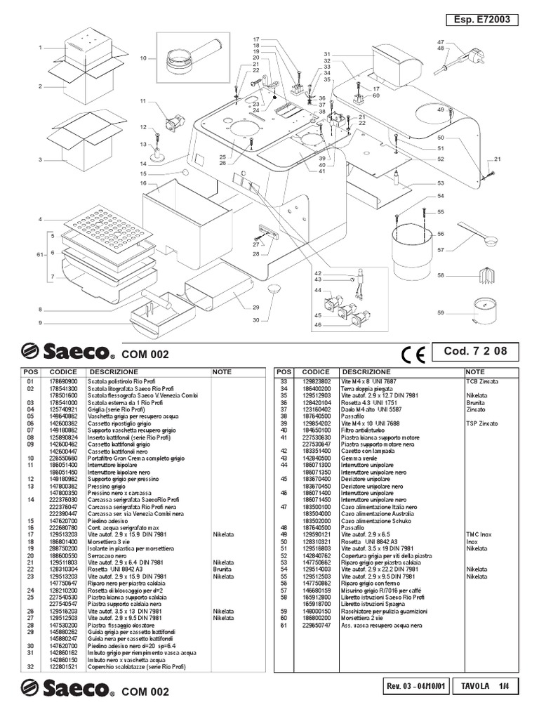 Espresso Machine Schematic PDF