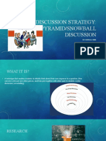 Discussion Strategy Presentation