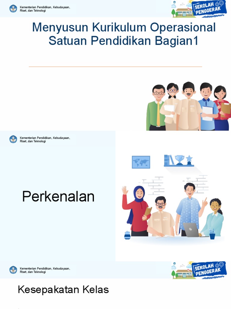 Paparan Penyusunan Kurikulum Operasional Satuan Pendidikan Bagian 1 ...