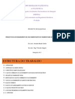 Projeto de acionamento de cabrestante