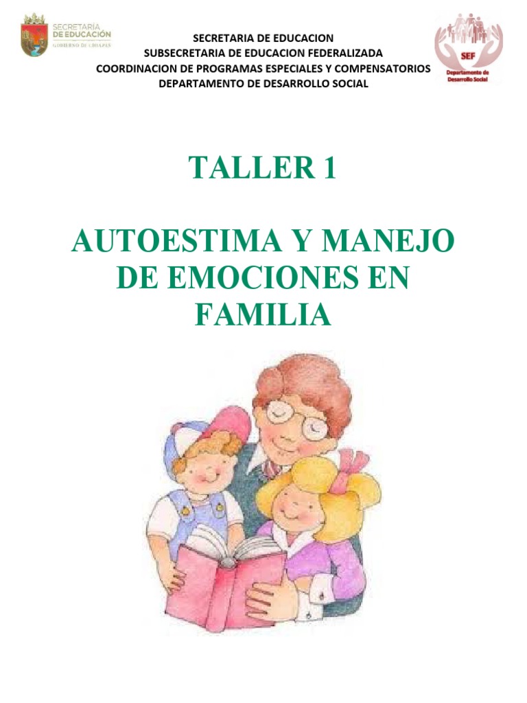 Autoestima y emociones en la familia | PDF | Autoestima | Las emociones